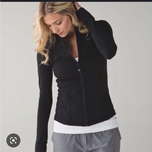 Lululemon zip up, 4, black